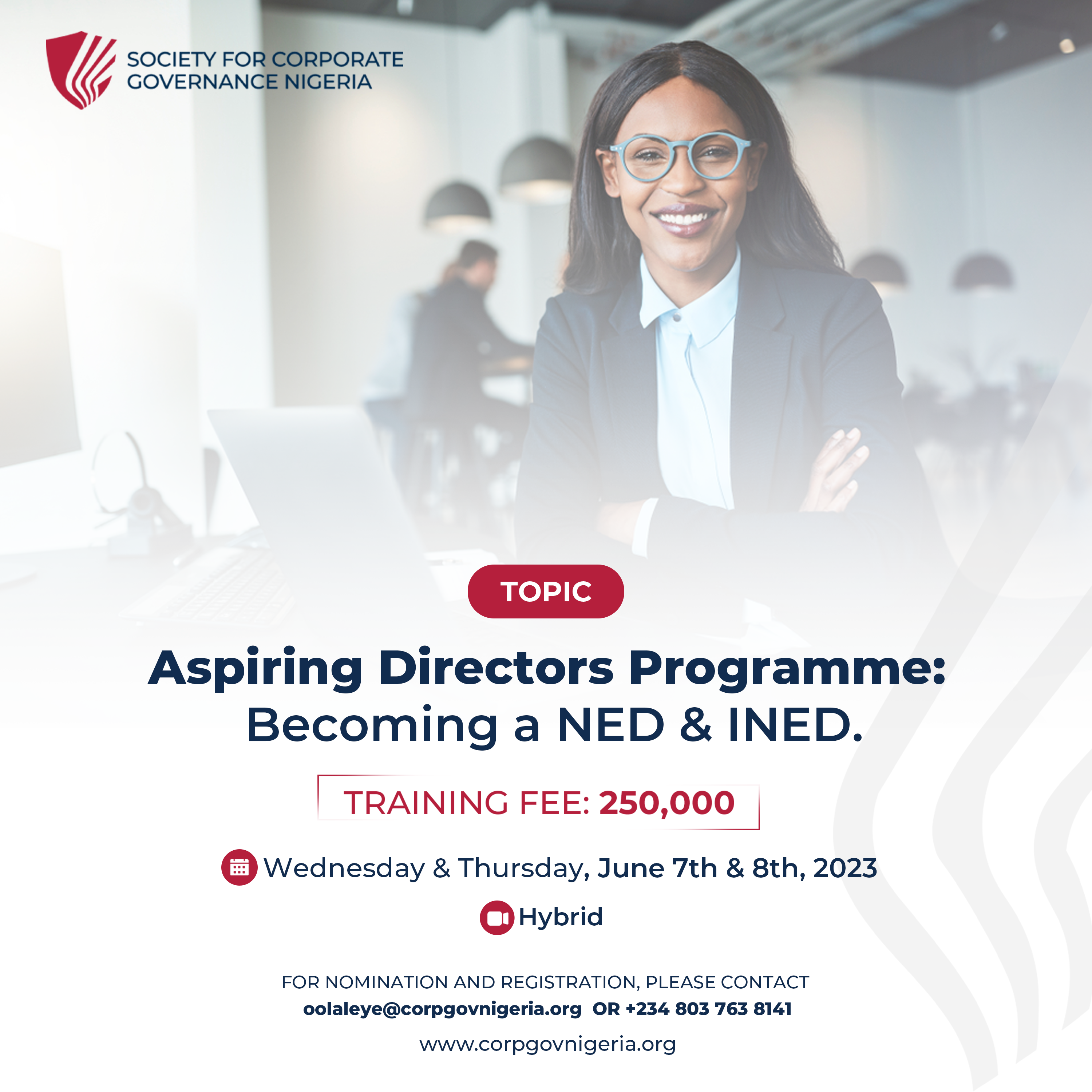 Aspiring Directors Programme – Becoming a NED & INED